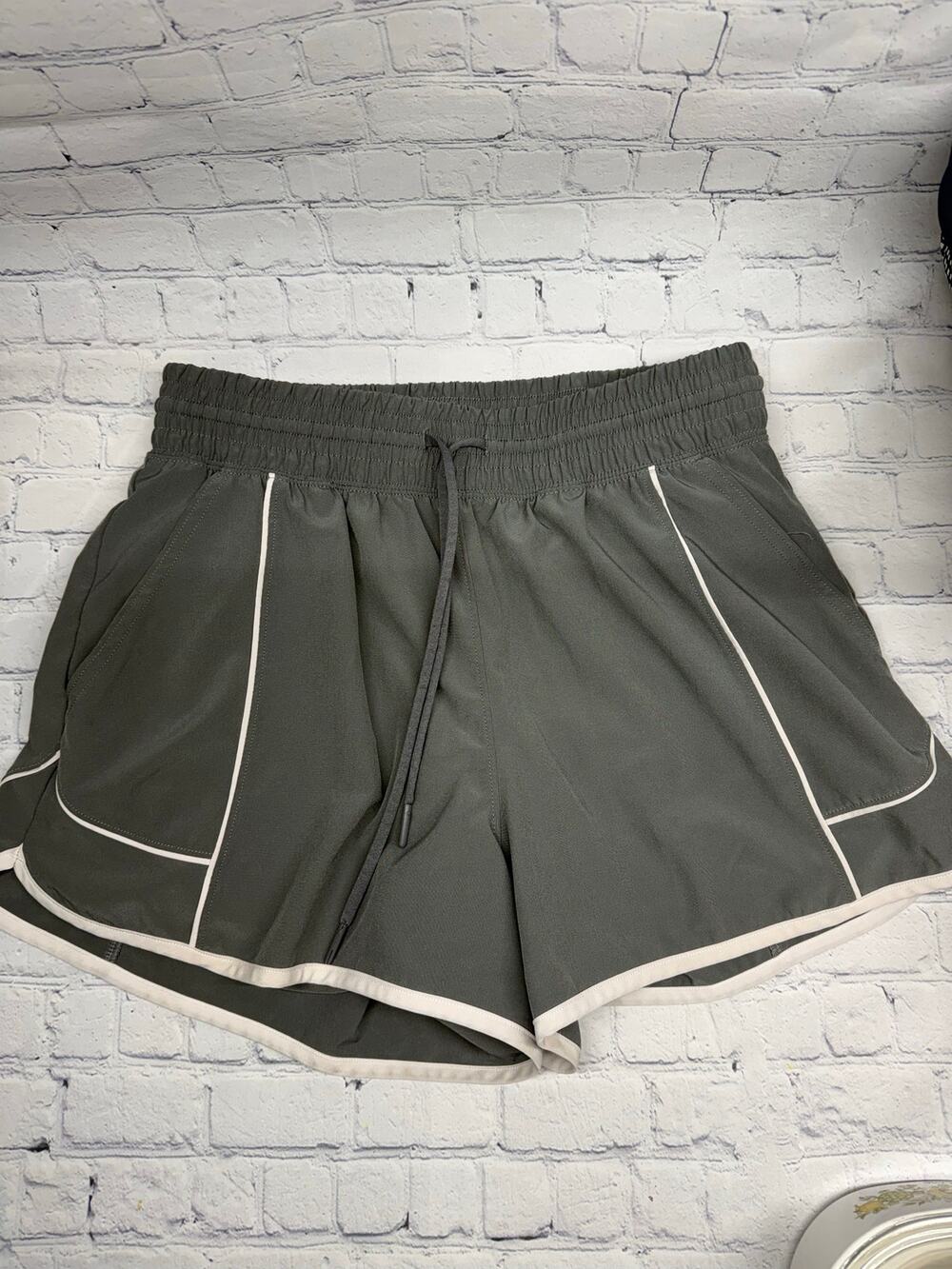 Abercrombie YPB Athletic Shorts Gray